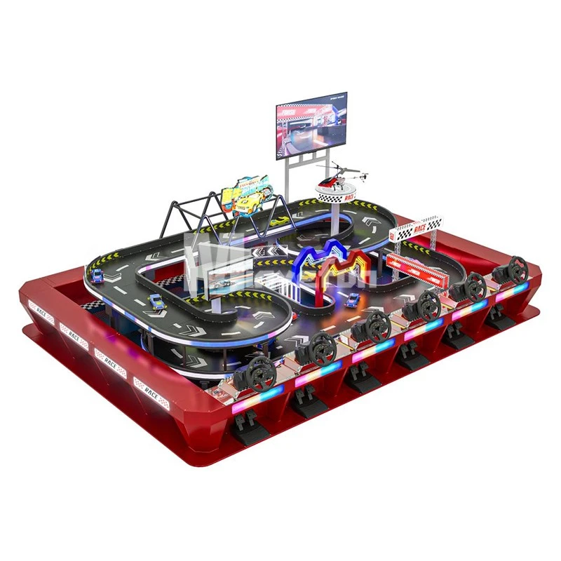 Race Track With 6 Racing Car factory